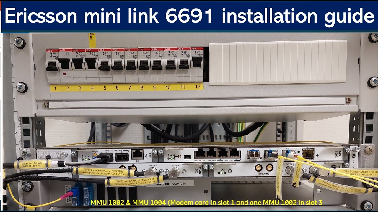 Ericsson mini link 6691 installation guide with hardware details | Overview of Mini Link 6600