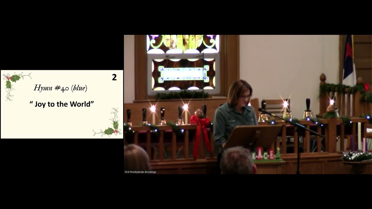 1-04-2026 First Presbyterian Church Brookings, SD Worship