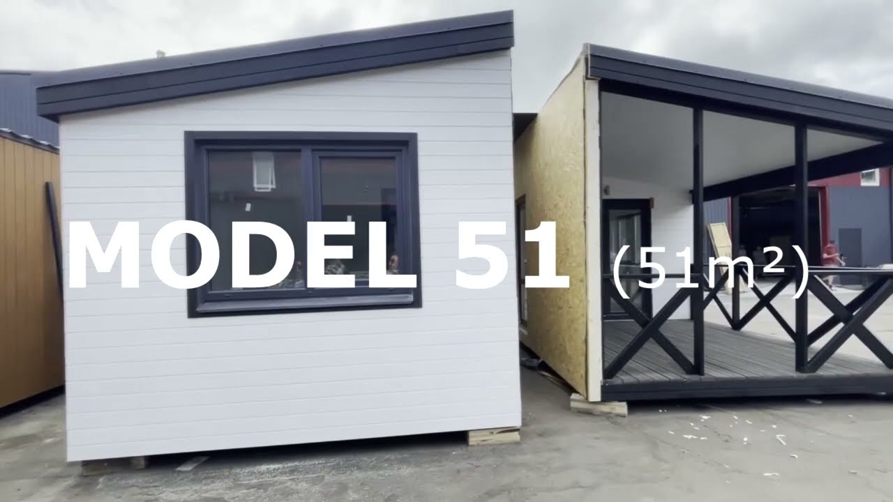 Modular House. Presentation of MODEL 51 (51m&sup2;) for Year-Round Living &ndash; eko-hut.pl