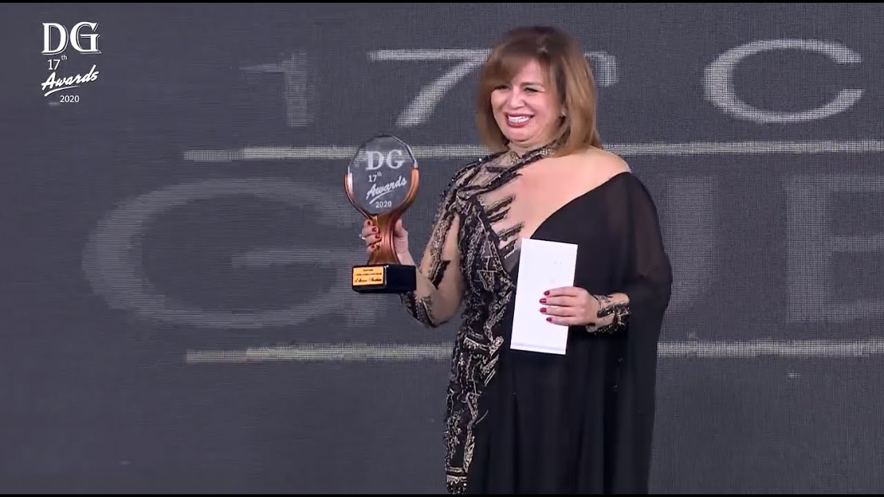تكريم الفنانة الكبيرة الهام شاهين عن مشوارها الفني في حفل دير جيست 2020