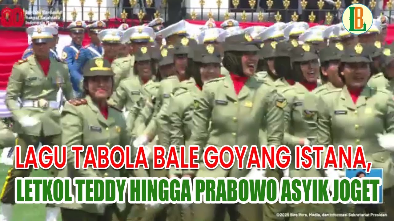 Viral, Lagu Tabola Bale Goyang Istana, Letkol Teddy hingga Prabowo Asyik Joget