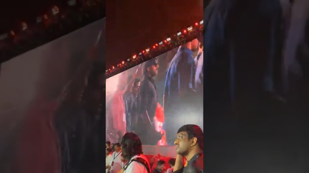 Pawan Kalyan entry at OG pre release event #pawankalyan #og #cinematicfellow #ogmovie