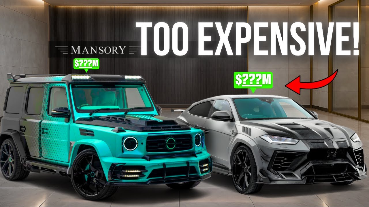 Top 10 Mansory Cars With the Craziest Price Tags EVER