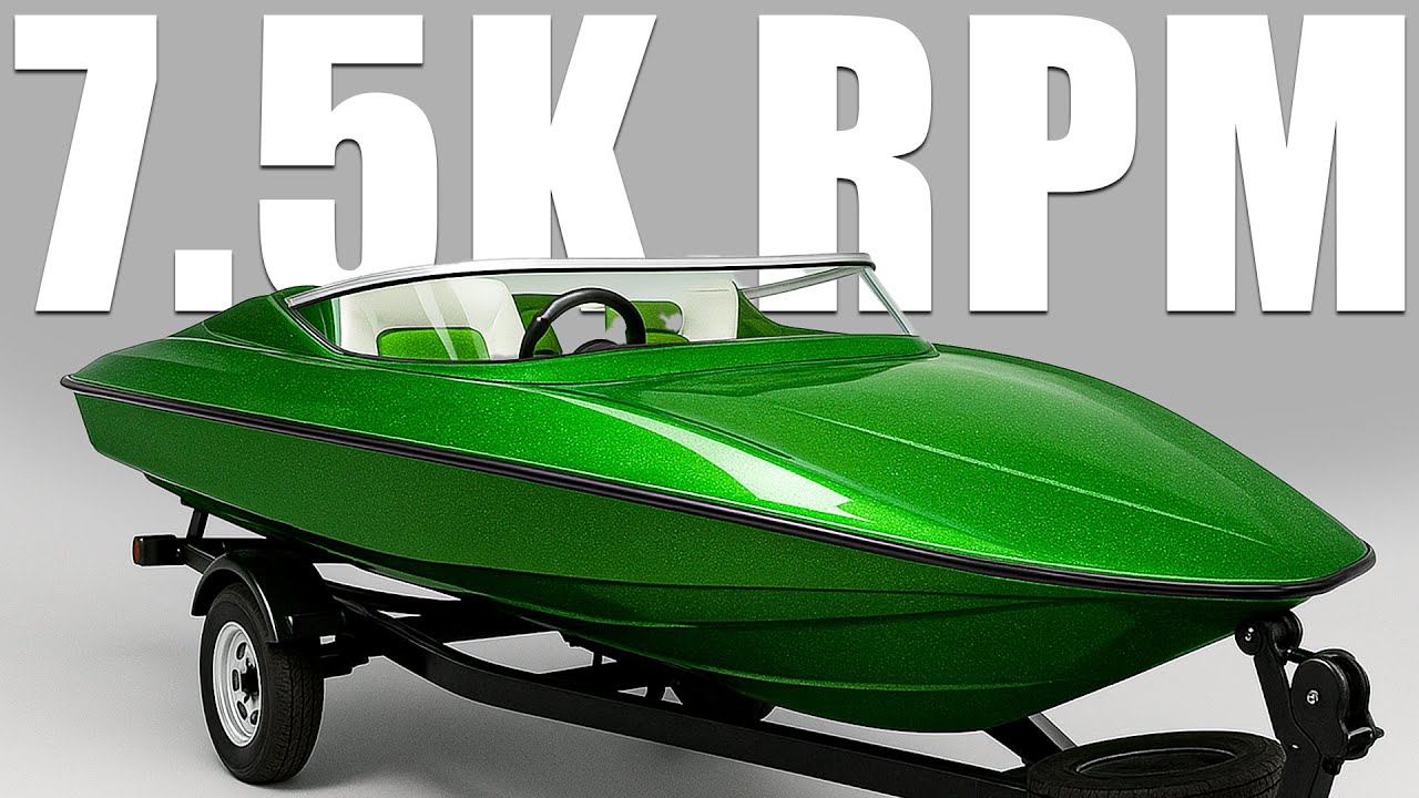 The Strange Era of Tiny High Revving Vee-Hulls