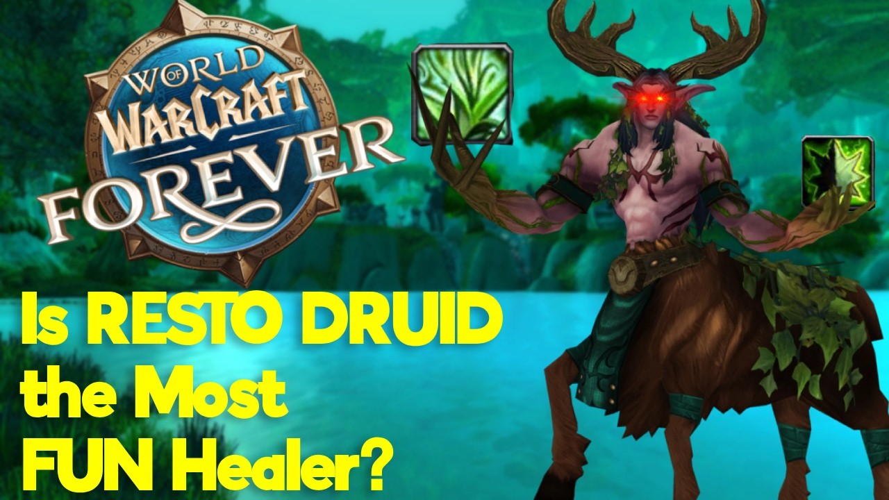 Первые впечатления от ресто друида в Classic+: WoW Forever Beta