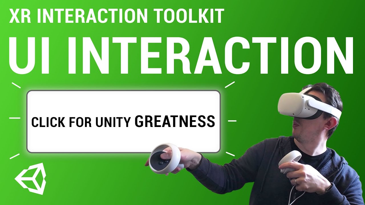 UNITY XR INTERACTION TOOLKIT - UI INTERACTION!