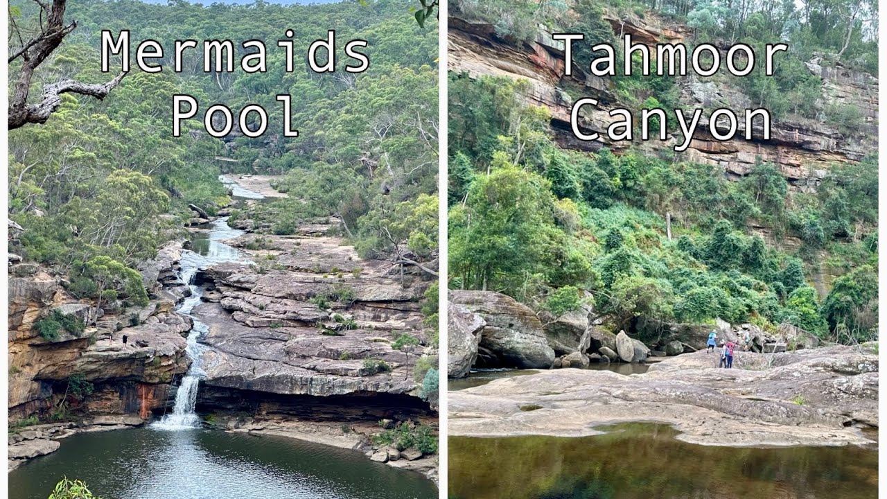 The Mesmerising Mermaids Pool and Magnificent Tahmoor Canyon Circuit Walk Bargo River NSW #hiking