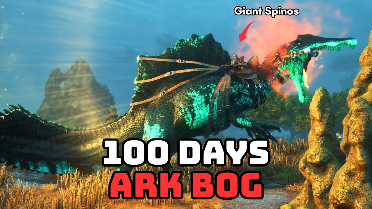 100 Ngày Sống Sót Trong Đầm Lầy Nguy Hiểm Nhất Ark Genesis - CabGaming