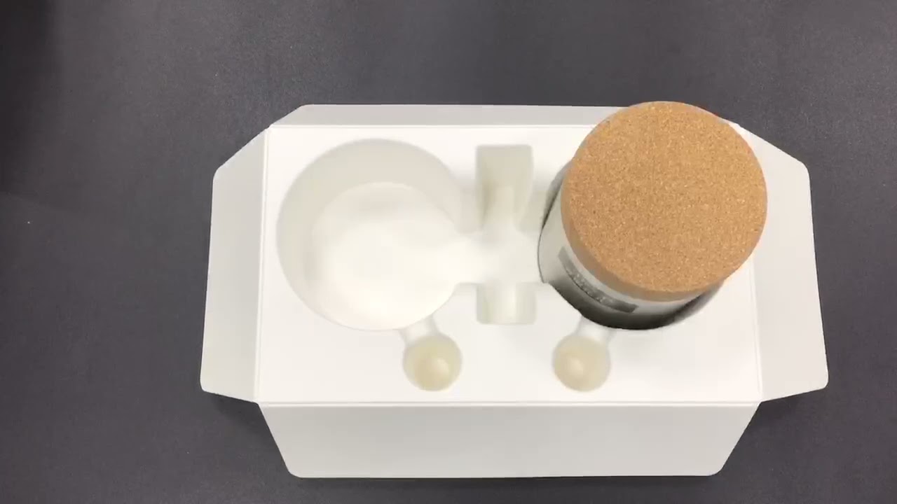 Molded pulp tray sugarcane fiber trays packaging