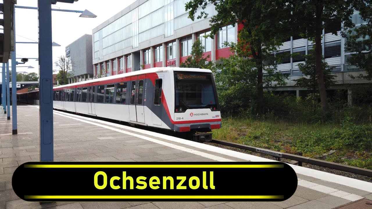 U-Bahn Station Ochsenzoll - Hamburg 🇩🇪 - Walkthrough 🚶