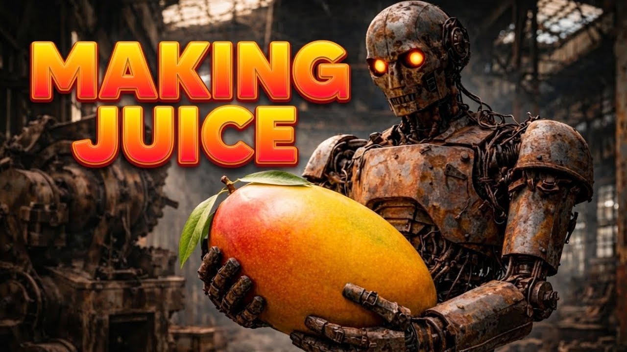 Rusty Robots Making Mango Juice | Abandoned Factory Food Processing Documentary