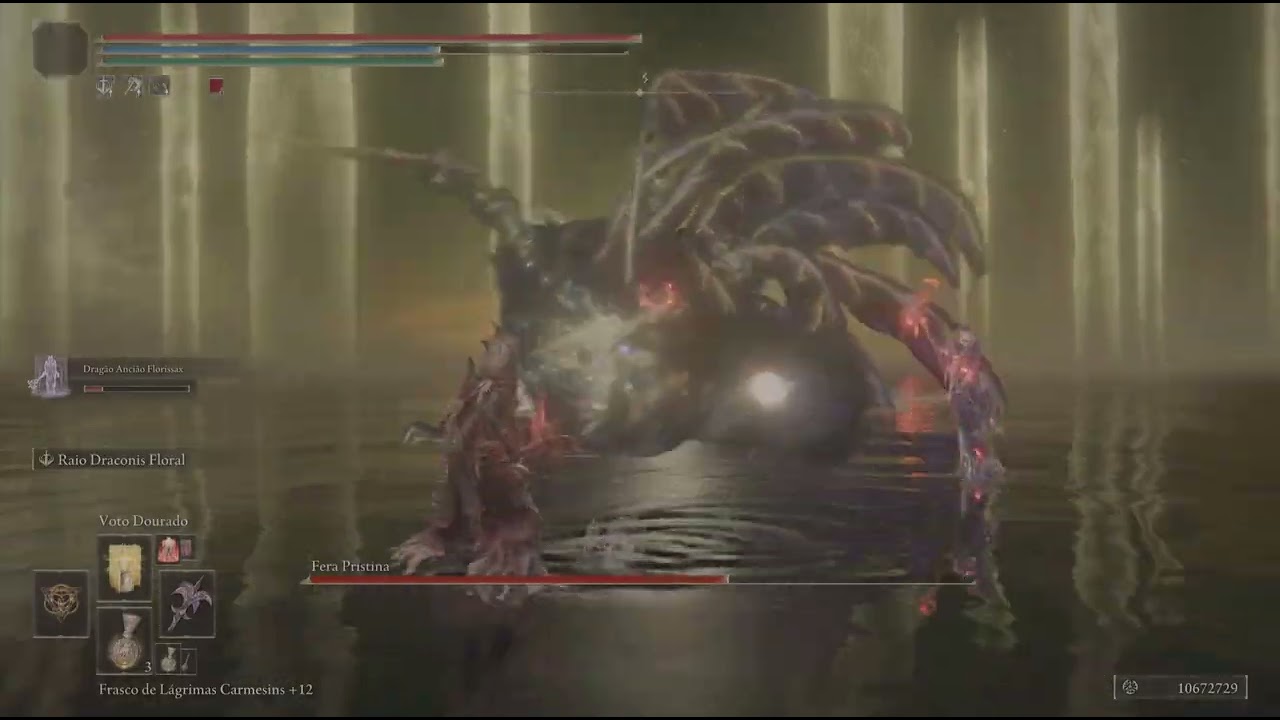 ELDEN RING Florissax vs Radagon e Elden Beast
