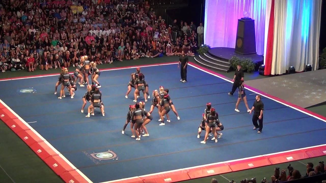 Cheer Athletics Panthers Worlds 2012 Semi Finals