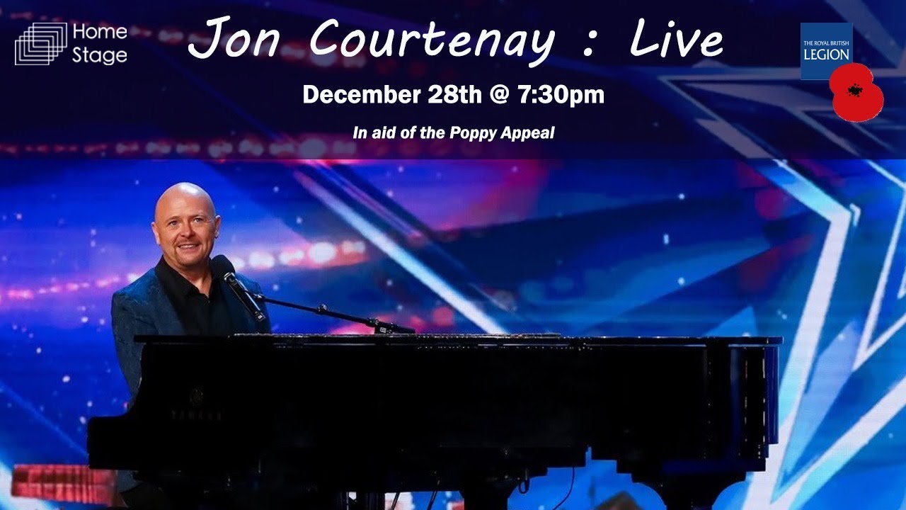 Jon Courtenay : Live Concert - Winner of Britain's Got Talent 2020