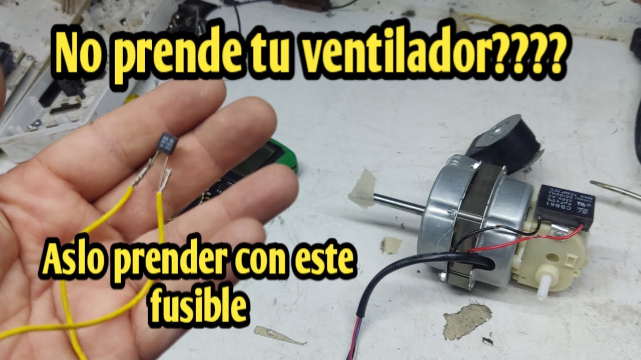 ventilador ya no prende