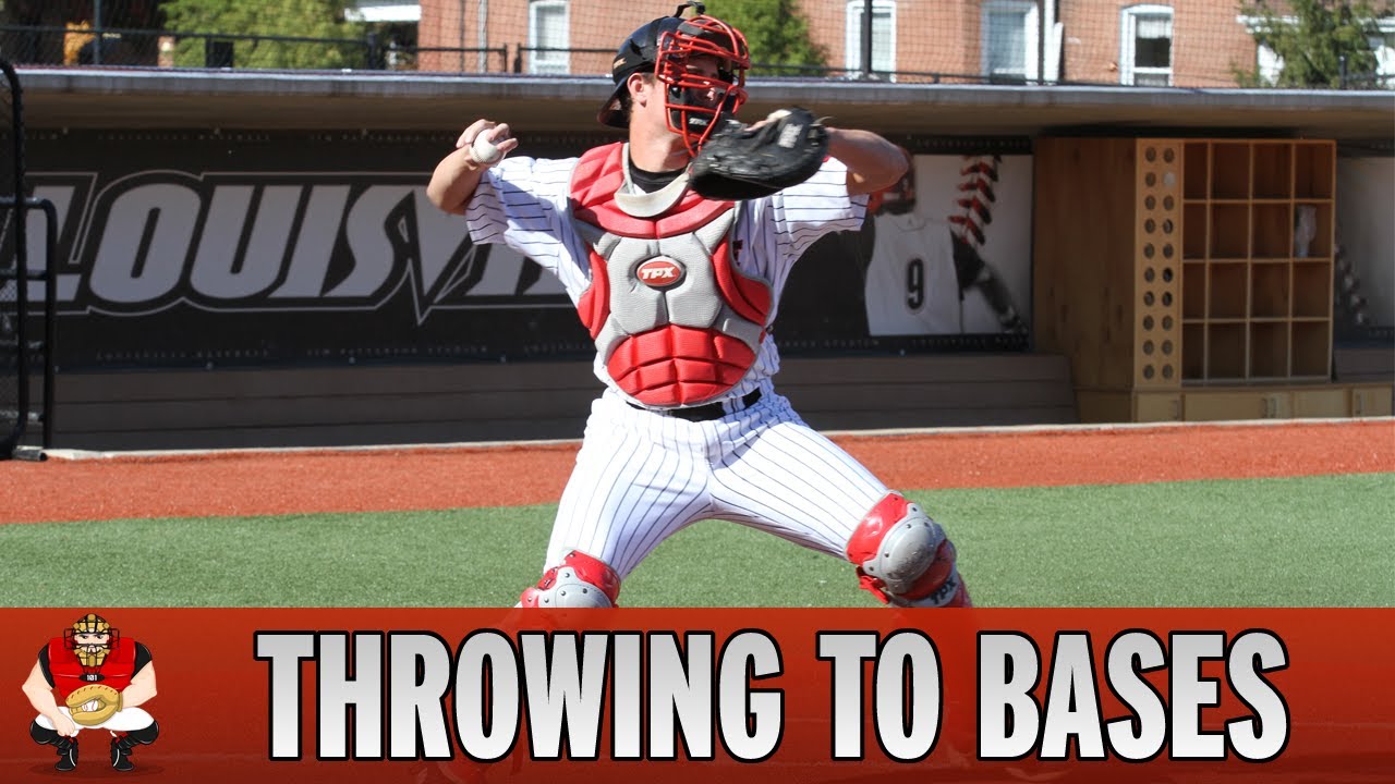 Catching 101 - Baseball Catchers Throwing To Bases