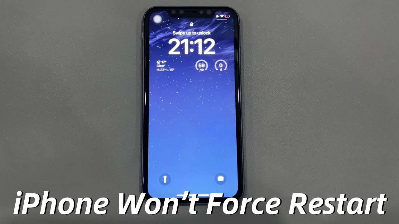 iPhone Force Restart Not Working? 6 Steps to Try When iPhone Won&rsquo;t Force Restart