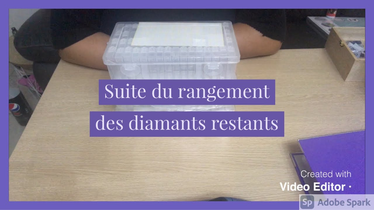 Suite rangement des diamants restants