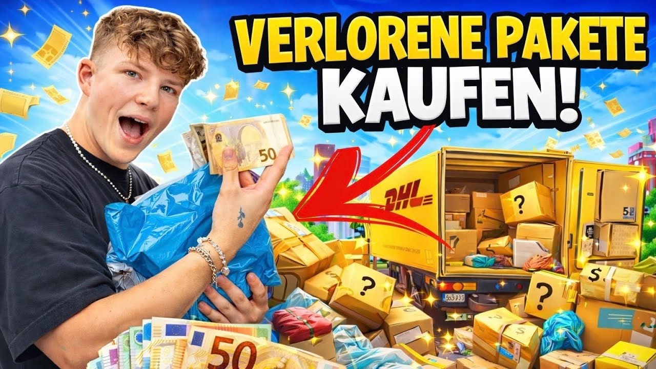 REICH werden durch VERLORENE PAKETE öffnen