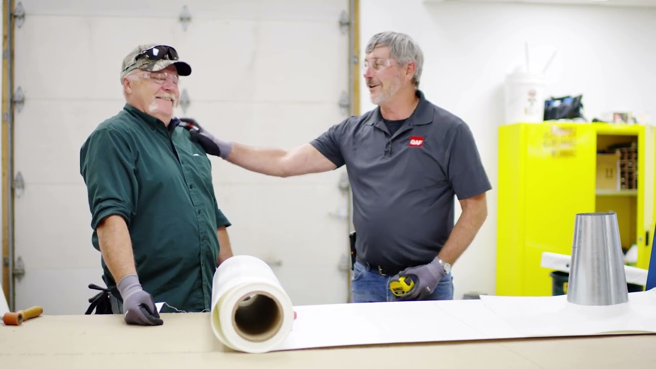 How To Field Wrap a Cone or B-Vent Flashing | Roofing it Right with Dave & Wally by GAF
