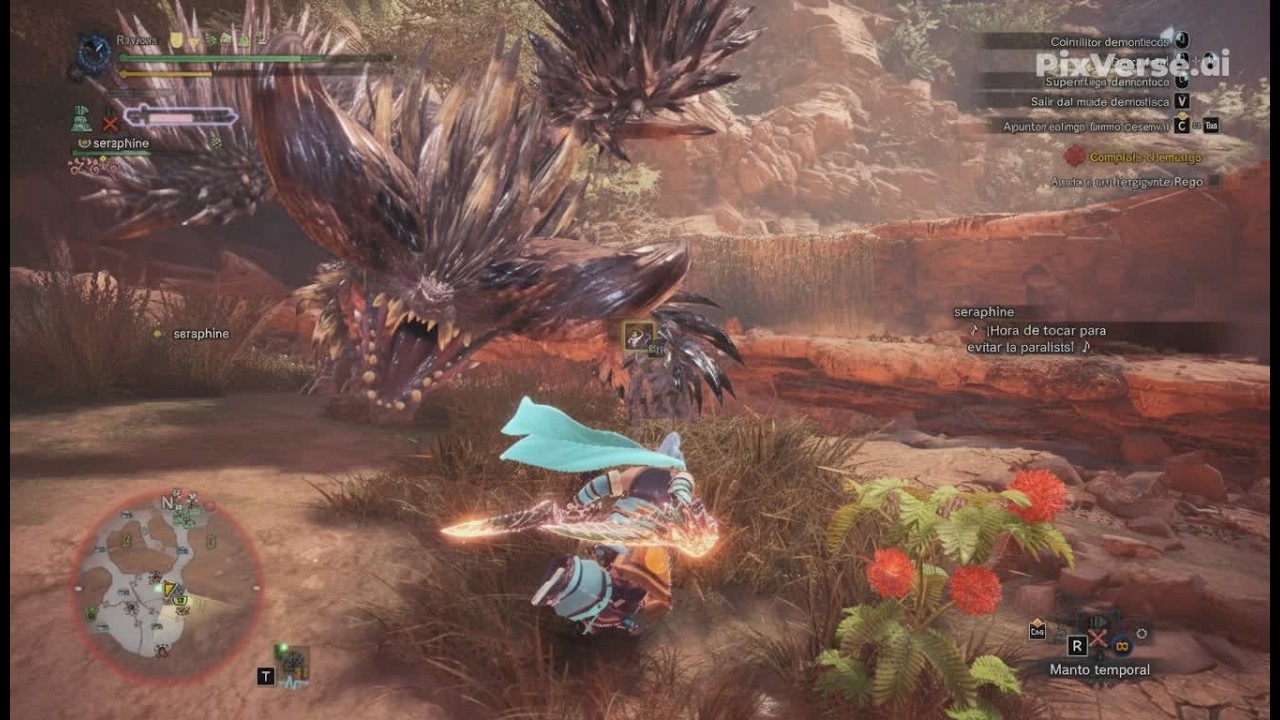 hasta que solo uno que en pie, nergigante regio... MONSTER HUNTER WORLD