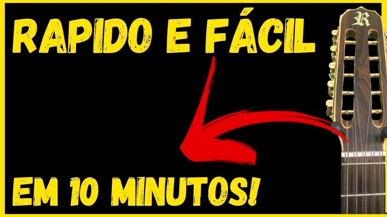 ACORDES MAIORES E MENORES de uma maneira fácil na Viola Caipira!