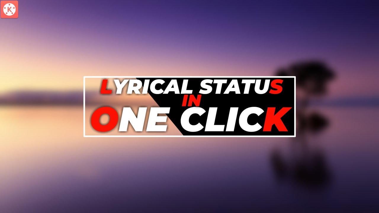 How to make lyrical status in one click||Tecnical Creators 2.0