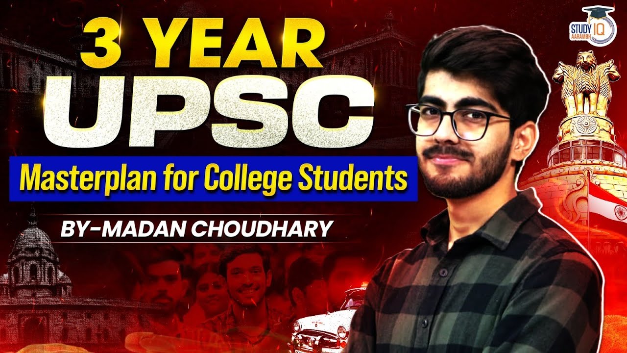 Complete 3 Year Roadmap For UPSC 2028 ✅ | How to Prepare for UPSC 2028