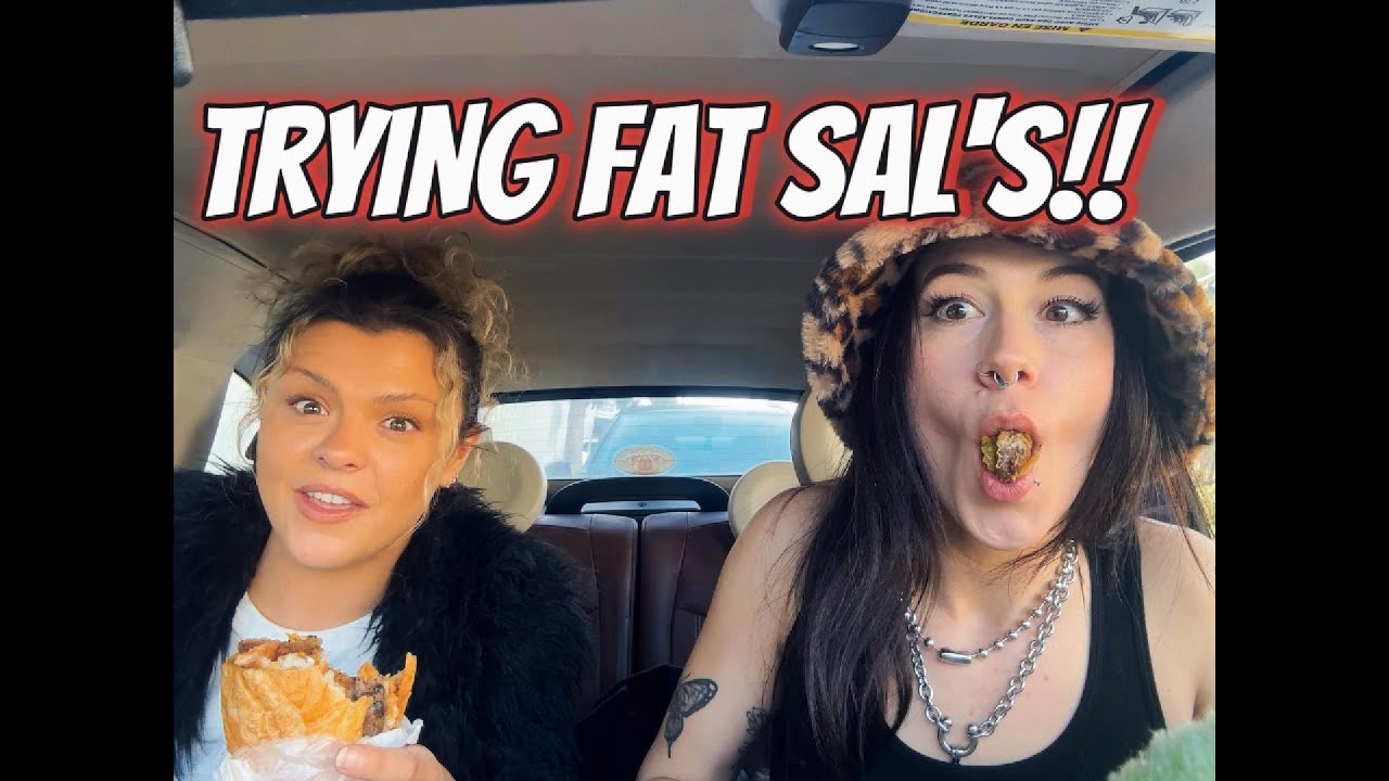 TRYING FAT SAL'S FOR THE FIRST TIME!!  MUKBANG