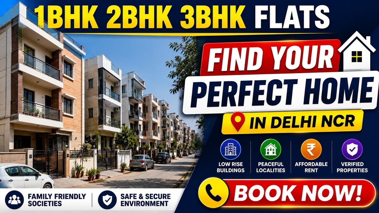 All Your Rental Needs, One Solution | 1BHK 2BHK 3BHK FLATS AVAILABLE FOR RENT #flatforrent #newdelhi