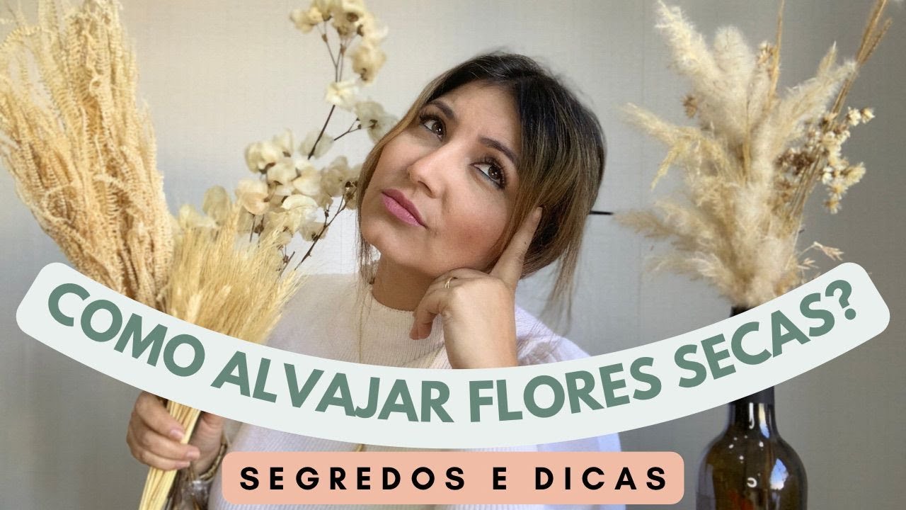Como alvejar flores secas?( Revelando segredos e dicas).