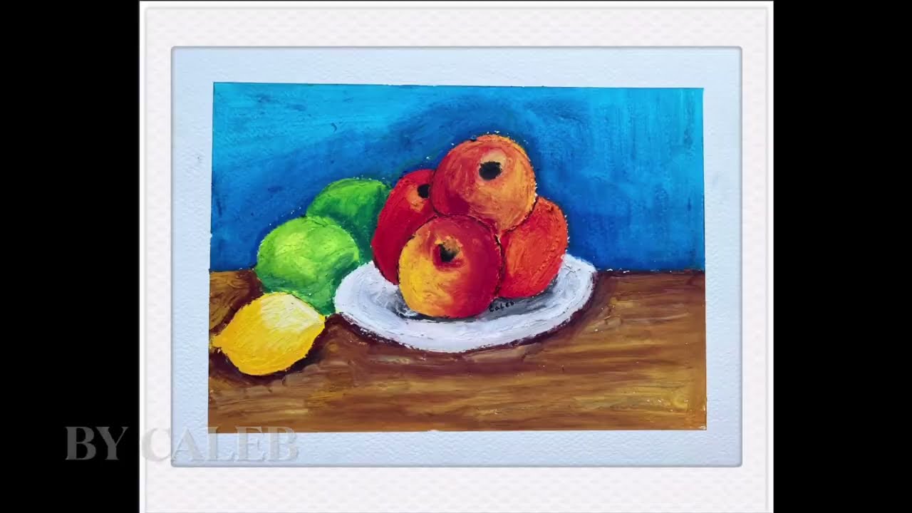 How to Draw Like Paul  Cezanne Still Life With Oil Pastels