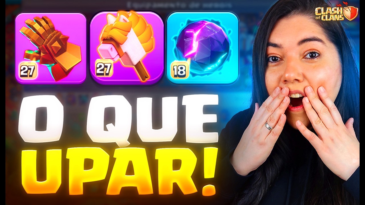 Melhores Equipamentos de Heróis 2026 + Qual Nível Upar Cada Um! Guia Completo Clash of Clans