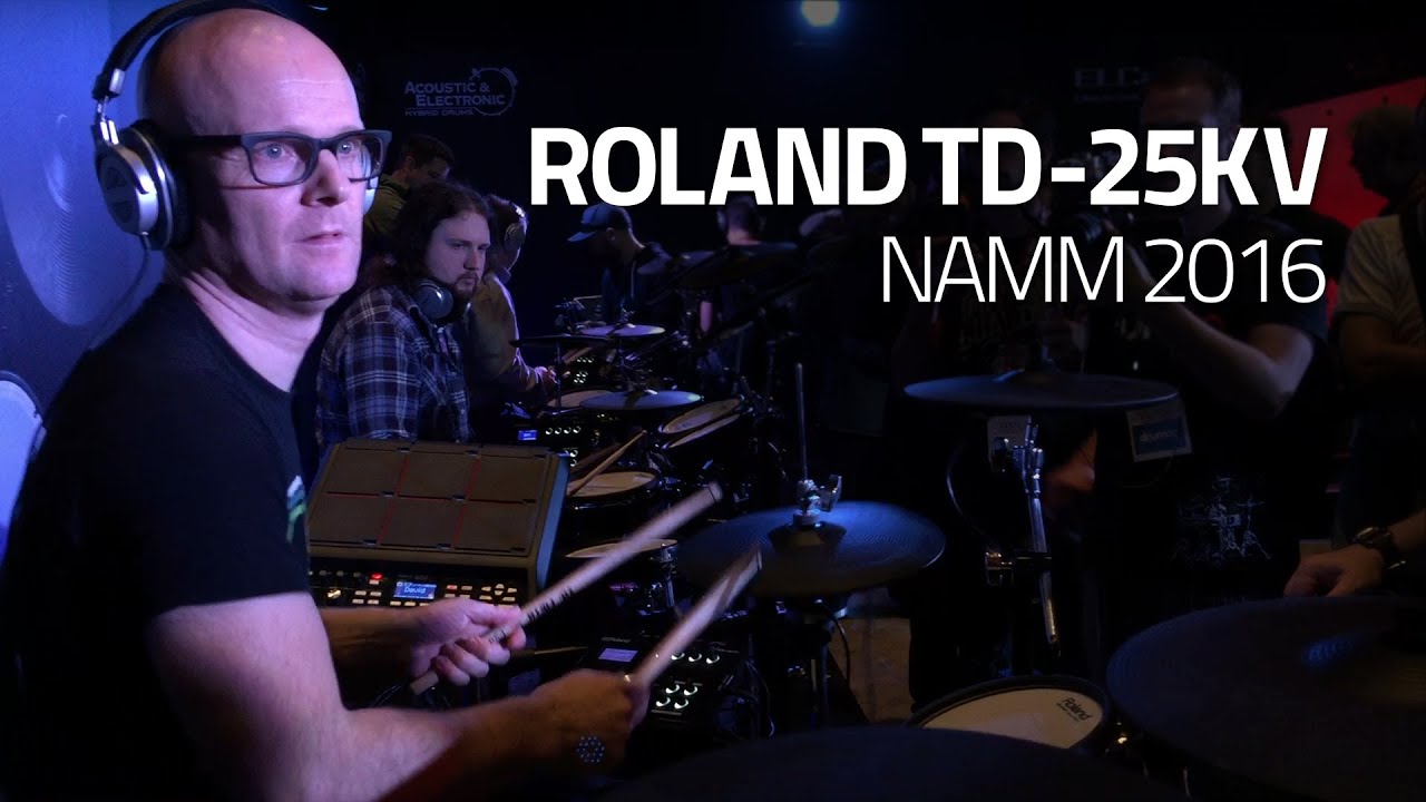 Roland TD-25KV Demo #2 by Michael Schack - Drumeo NAMM 2016
