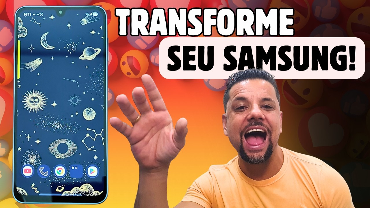 Transforme seu GALAXY A17! Como Trocar o Tema, Wallpapers e Ícones [Tutorial Completo]