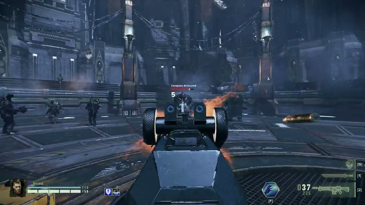 Columnus Mk V Infantry Autogun - Weapon Showcase Darktide WH40K