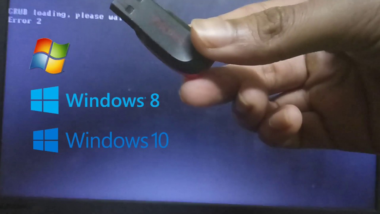 How to fix GRUB Loading Error | 2,15,17,22 | on | Windows System | The Techie Boy