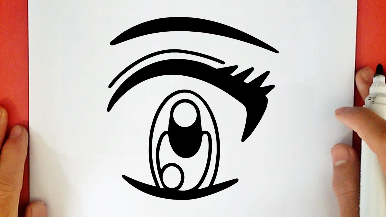 COME DISEGNARE UN OCCHIO MANGA