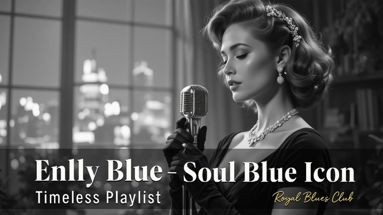 Enlly Blue - Soul Blue Icon (1950 Style) | Greatest Blues Songs of All Time | Smooth & Timeless