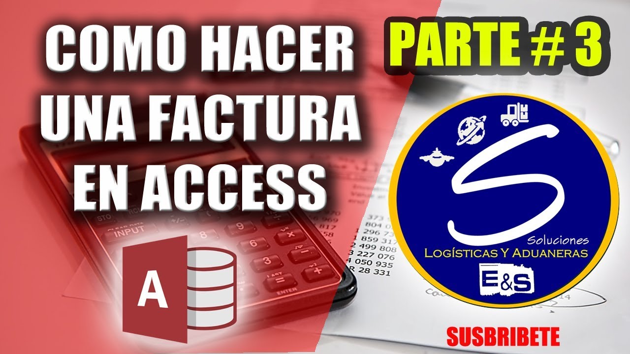 COMO HACER UNA FACTURA EN ACCESS  -PARTE 3- (2025)