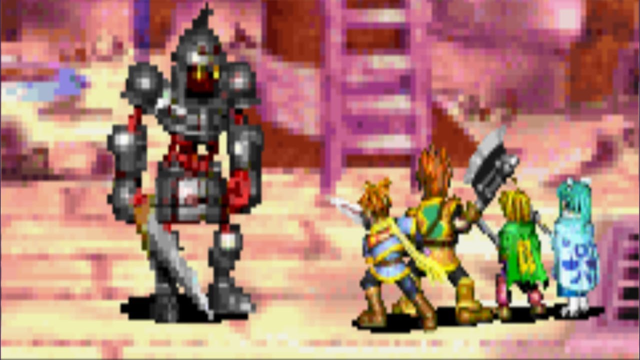 Golden Sun: Deadbeard Fight (No Summons/Healing Items)