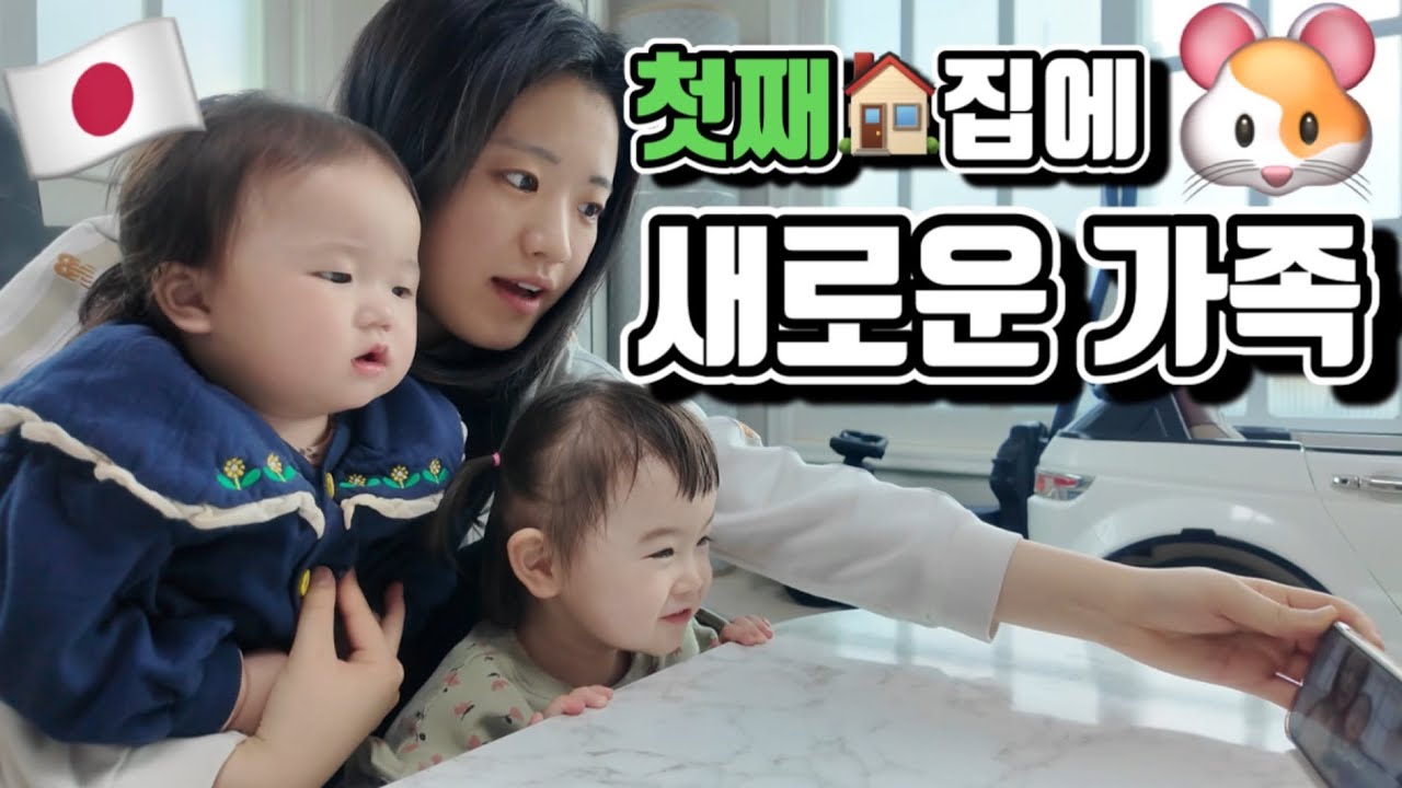 첫째언니집에 새로운 가족이 왔어용~^^