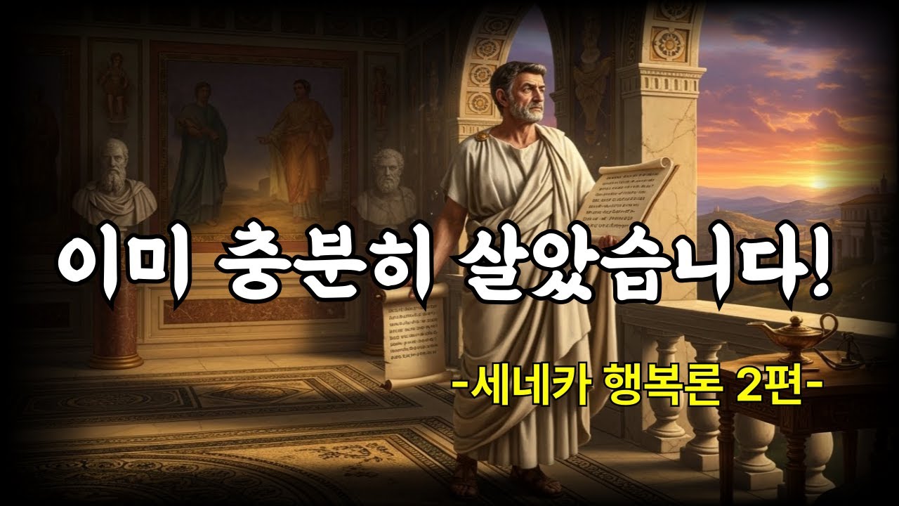 행복은 ‘지금 여기’에 있습니다｜세네카 행복론 2편