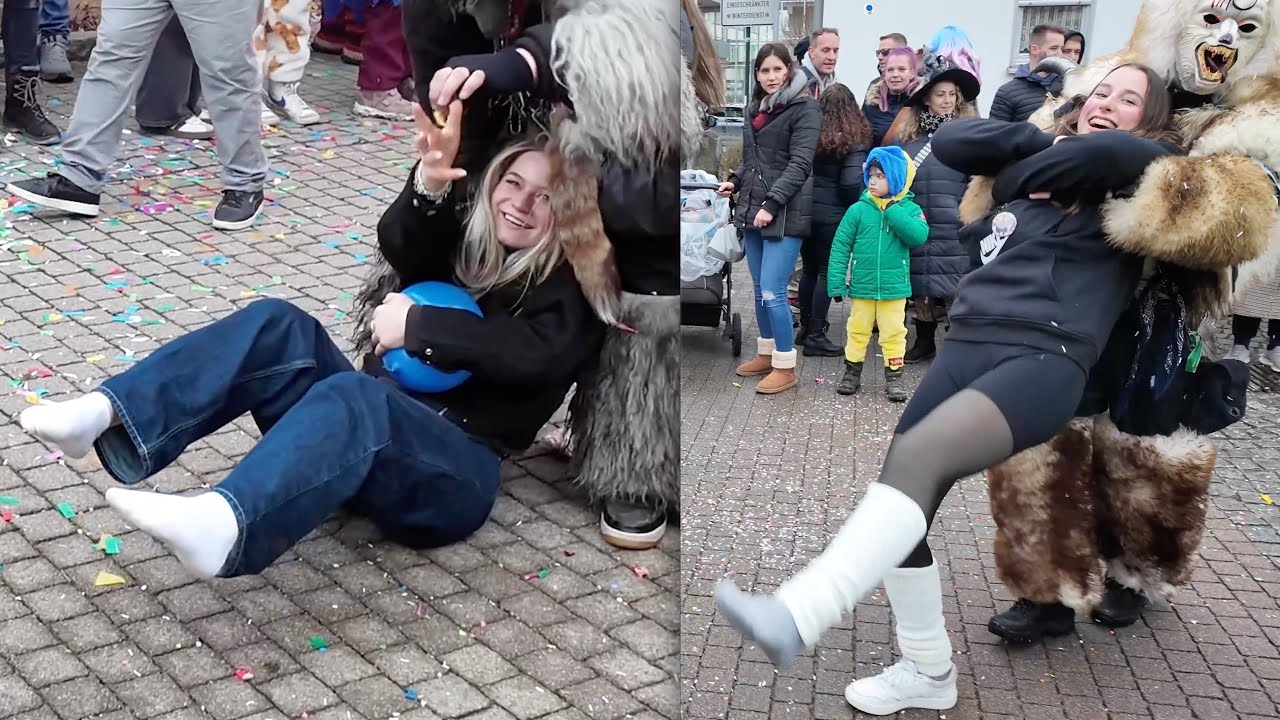 🎉Fasnet-Spaß 2025 🎊(2/2)/ 🐺 Wilde Wölf Nebringen🔥 in Gärtringen / 3rd perpective 📸
