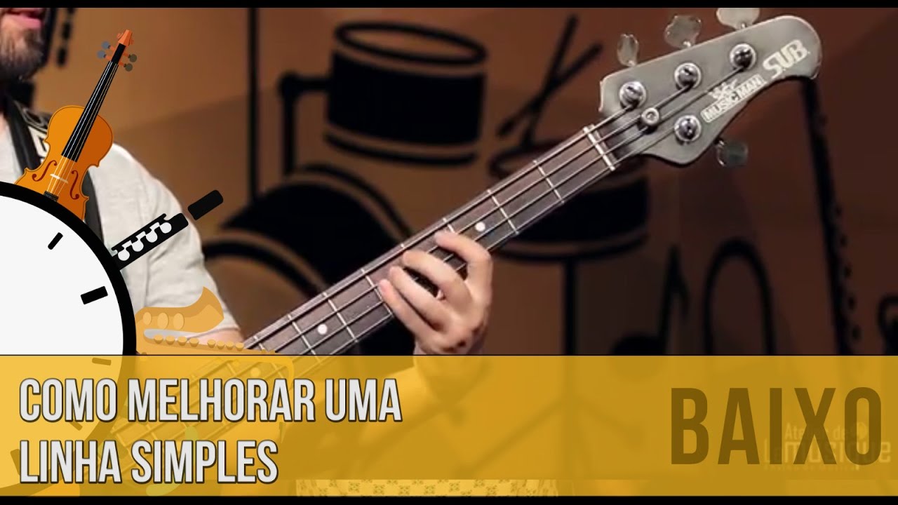 Como melhorar uma linha simples no baixo - Dica do Minuto #158