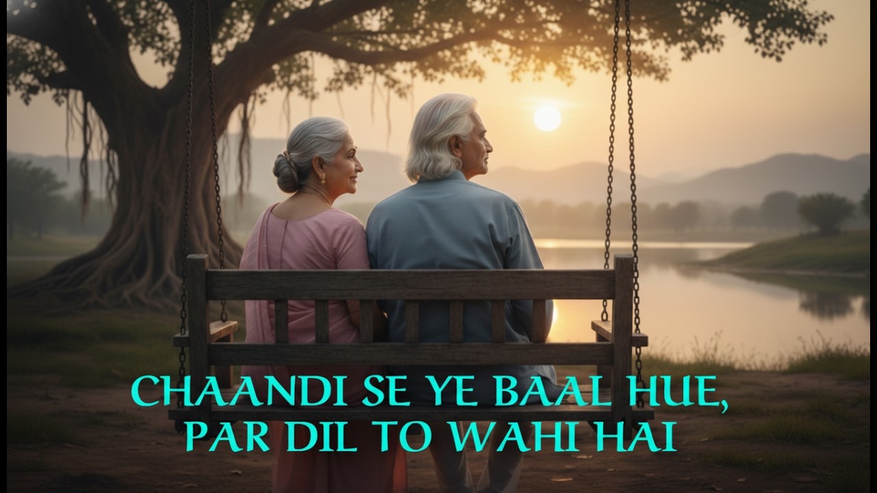 Chaandi se ye baal hue, par dil to wahi hai - A Soulful Ode to Enduring Love |  Composed by Zahir