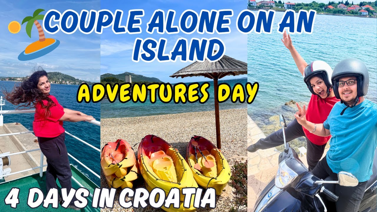 Zadar Travel Itinerary: Couple Alone on an Island | Ultimate Island-Hopping Adventure Experience