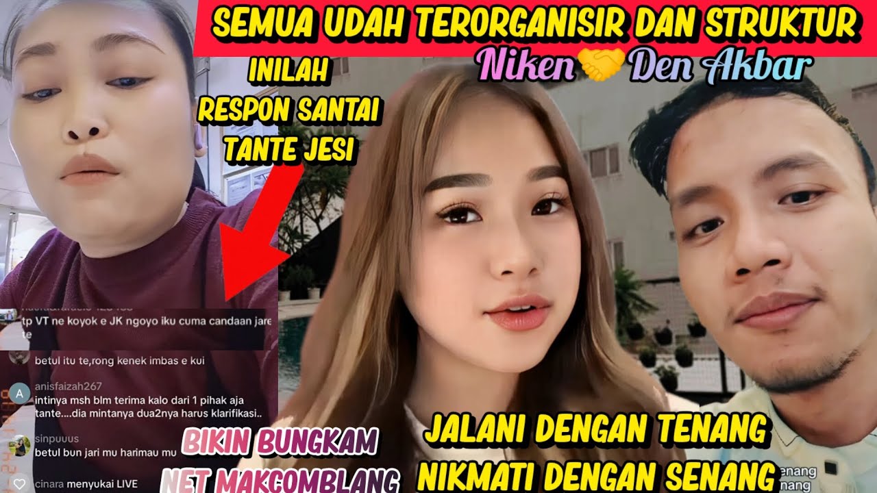 Baru Den Akbar Jalani Dengan Tenang Niken Salindry Membungkam Net Makcomblang Ditanggapi Tante Jesi 