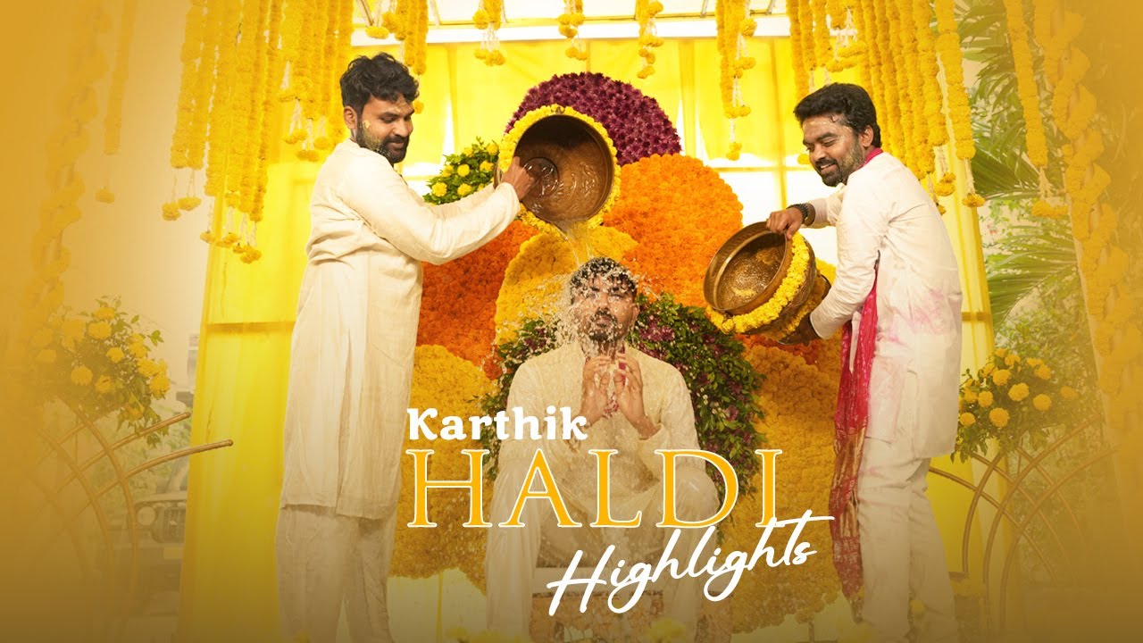 BEST CINEMATIC HALDI TEASER 2025 || Karthik Reddy || 4K || ‪GROOM HALDI  @HariVisionCinematography‬