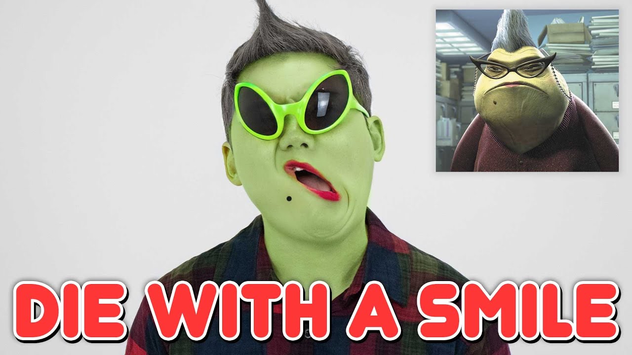 디즈니 & 픽사 캐릭터들이 부르는 DIE WITH A SMILE by Lady Gaga & Bruno Mars | Disney & Pixar impression